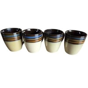 Pfaltzgraff Everyday Galaxy Stoneware Mugs Set of‎ 4